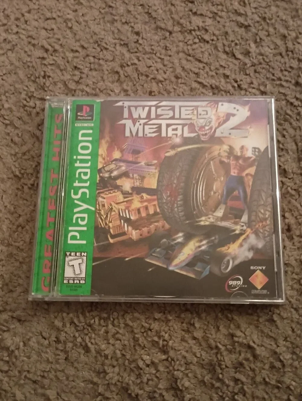 Twisted Metal 2 PlayStation 1 COMPLETE PRE-OWNED